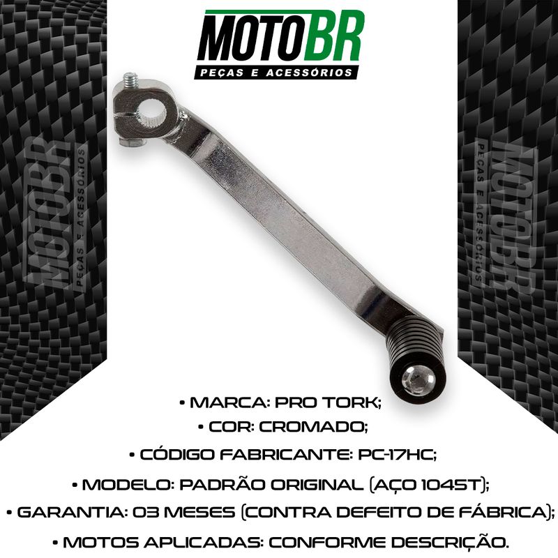 Pedal-Cambio-Nxr-125-Bros-Nxr-150-Bros-Nxr-160-Bros-Xre-190---Pro-Tork-2