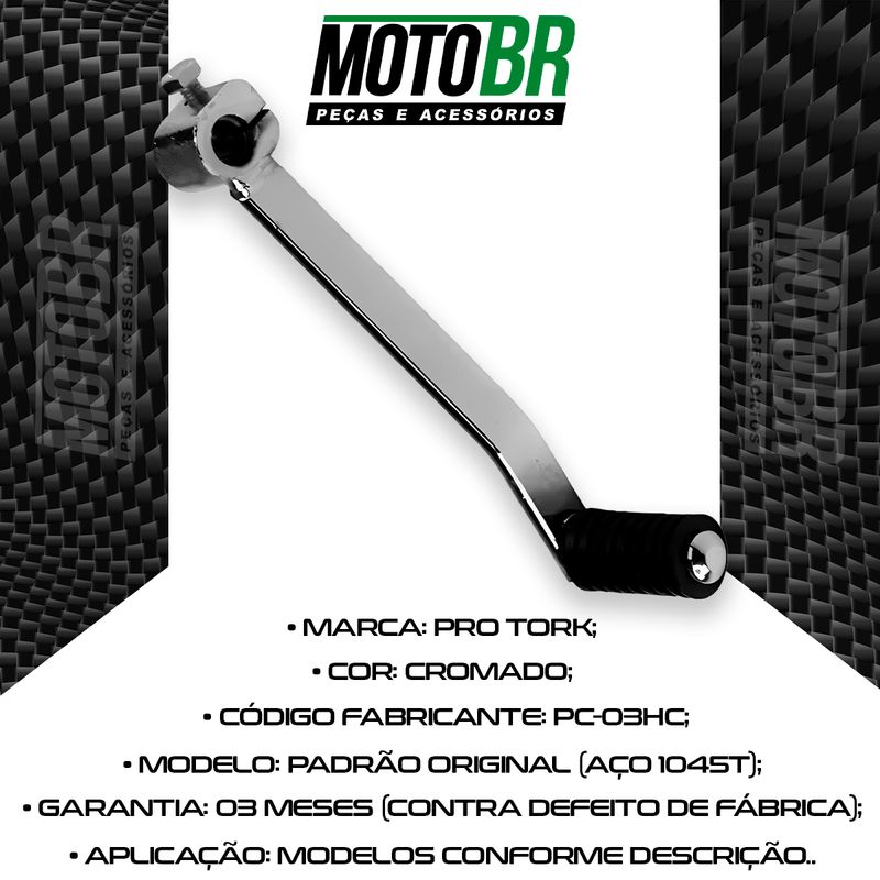 Pedal-Cambio-Titan-125-150-Fan-125-150-Start-160---Pro-Tork-2
