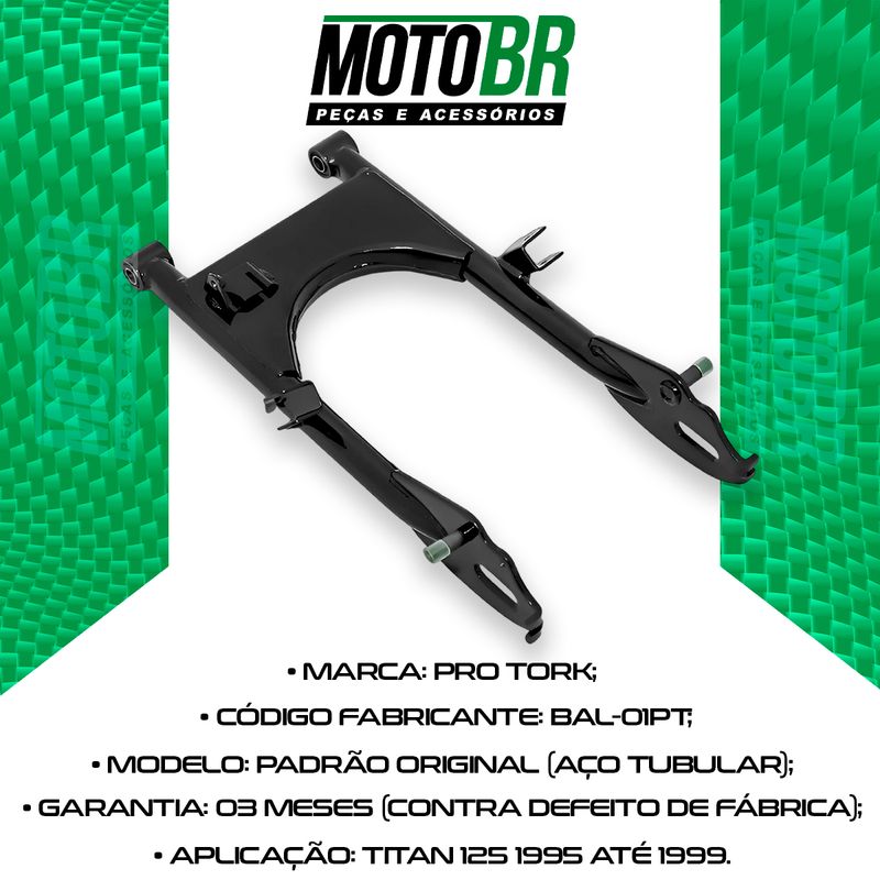Balanca-Quadro-Elastico-Titan-125-1995-Ate-1999---Pro-Tork-2