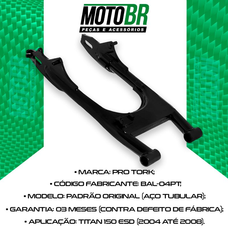 Balanca-Quadro-Elastico-Titan-150-ESD-2004-Ate-2008---Tork-2