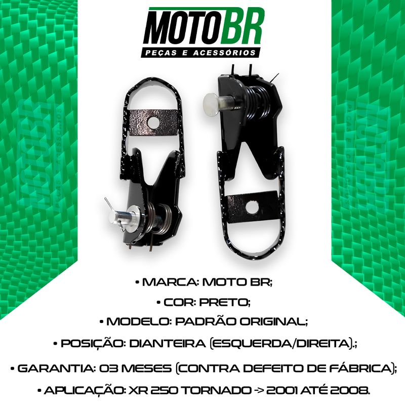 Pedaleira-Dianteira-Par-XR-250-Tornado-2001-Ate-2008---MTBR-2