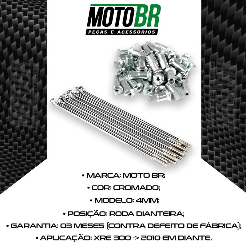 Jogo-Raio-Dianteiro-XRE-300-2010-Em-Diante-4mm-Cromado-2