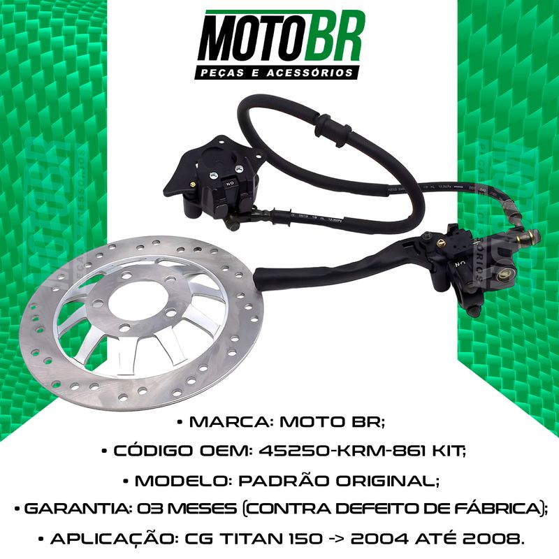 Kit-Sistema-Freio-Dianteiro-Titan-150-ESD-2004-Ate-2008-2