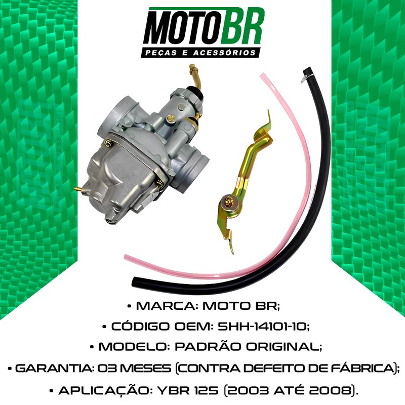 Carburador-Ybr-125-2000-Ate-2008---MTBR-2