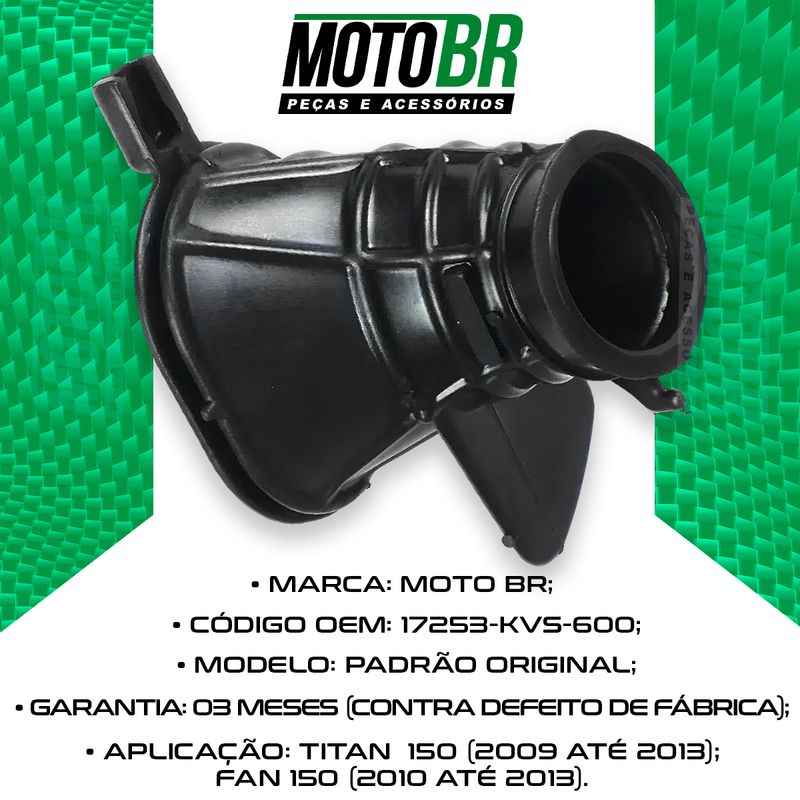Condutor-Ar-Carburador-Titan-150-Fan-150-2009-Ate-2013---MTBR-2