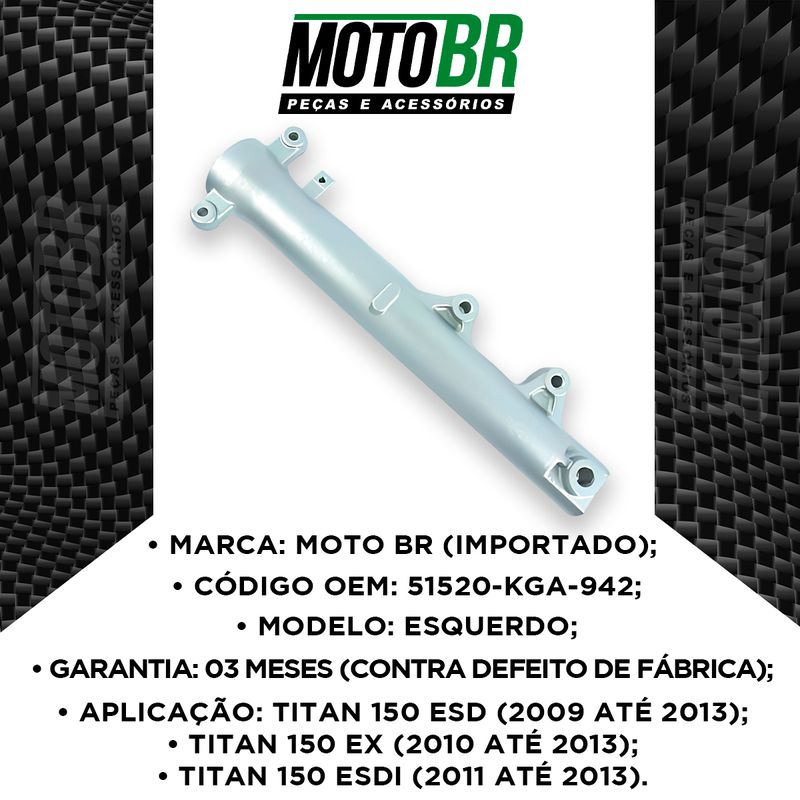 Cilindro-Externo-Bengala-Direito-Titan-150-ESD-2009-A-2013-2