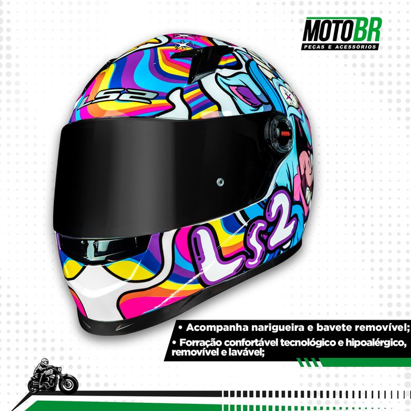 Capacete-LS2-FF358-Bubble-Branco-2