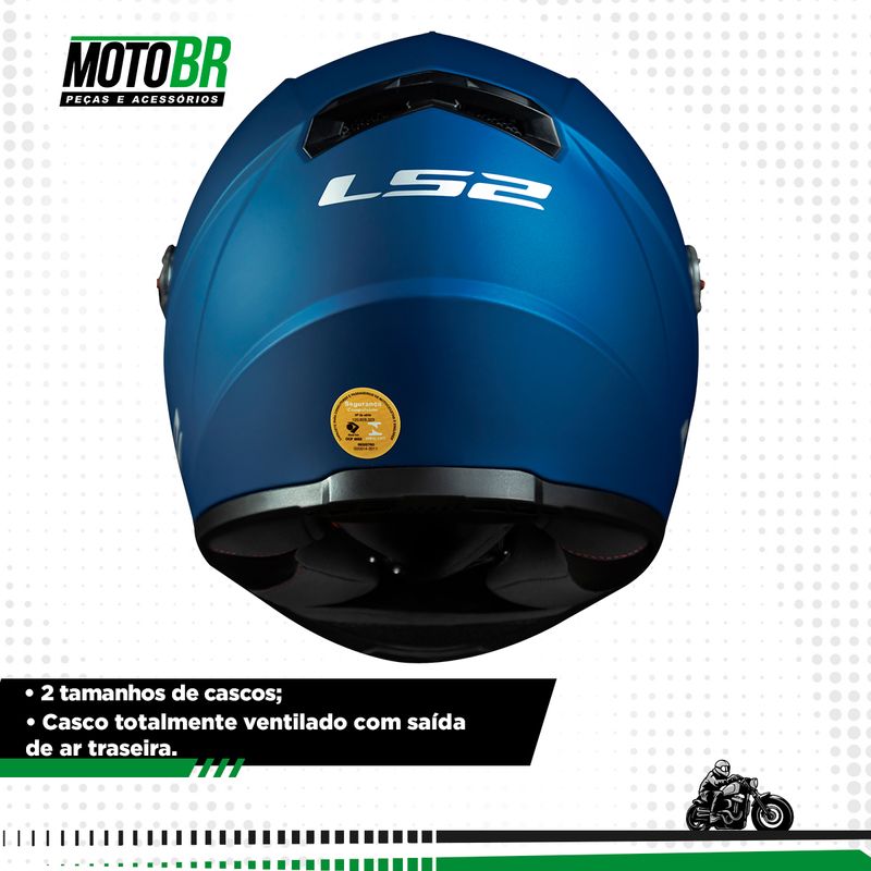 Capacete-LS2-FF358-Classic-Azul-Fosco-4