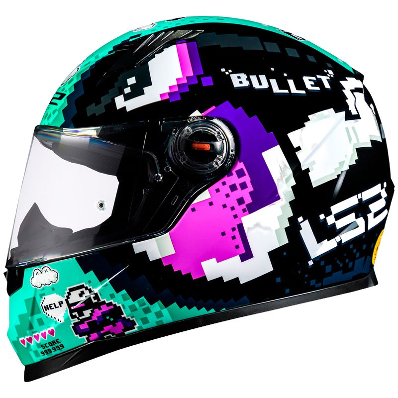 Capacete-LS2-FF358-Classic-Bullet-Preto-Azul-1