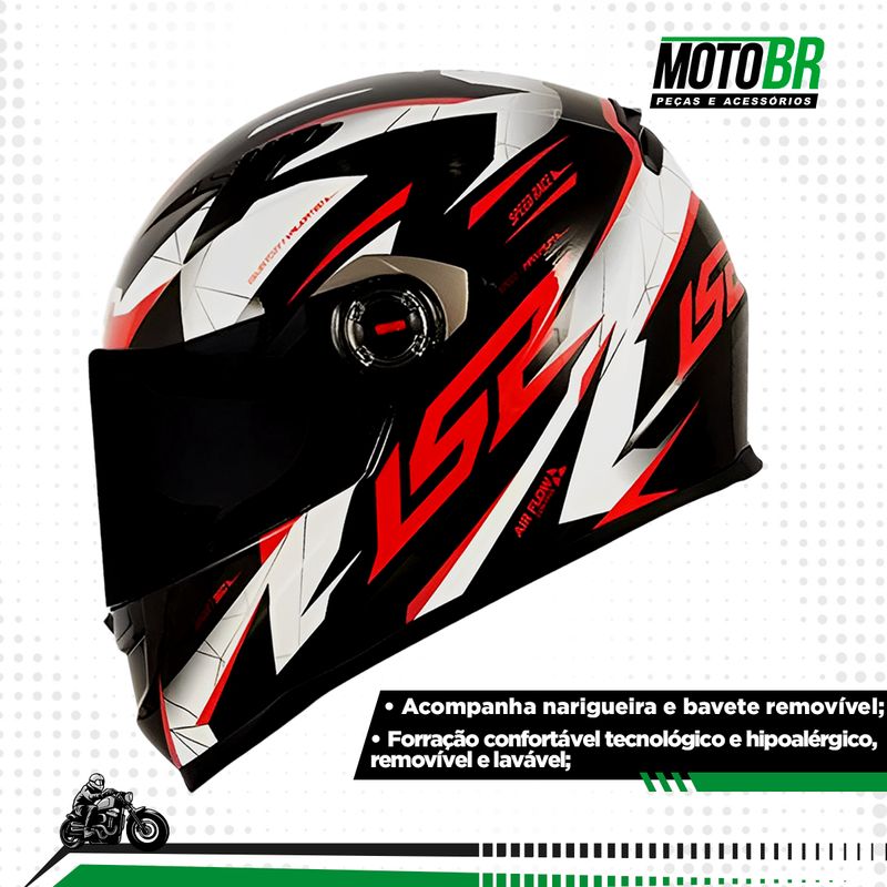 Capacete-LS2-FF358-Draze-Preto-Branco-Vermelho-2