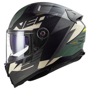 Capacete LS2 FF811 Vector 2 Absolute Fosco Preto Titanium