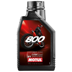 Óleo Motul 2 Tempos 2T 800 Sintético Factory Line 1 Lt