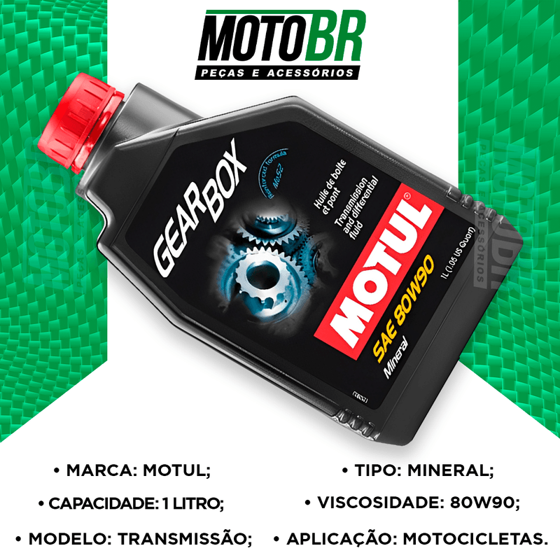 Motul Gearbox 80W90 Coche y Moto · 1 litro