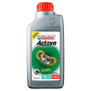 Óleo Castrol Actevo 4 Tempos 4T 10W30 Semissintético 1Lt
