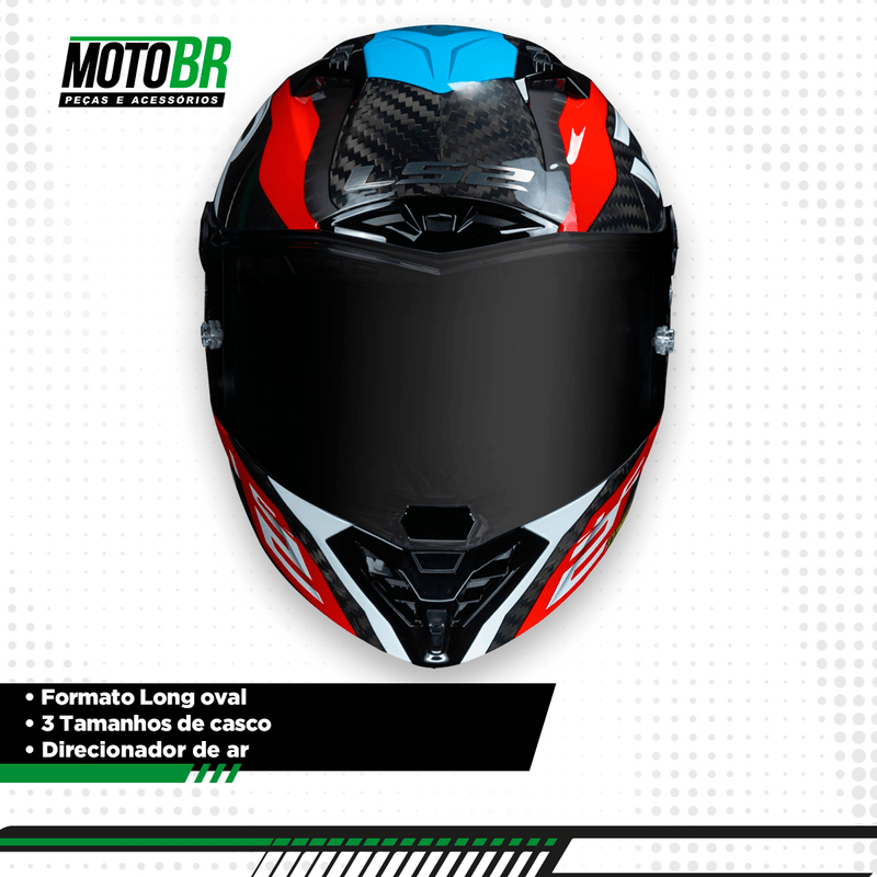 Casco integral LS2 Thunder C Supra verde