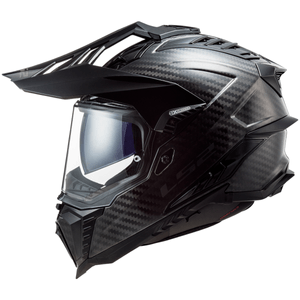 Capacete LS2 MX701 Explorer Carbon Preto Fosco