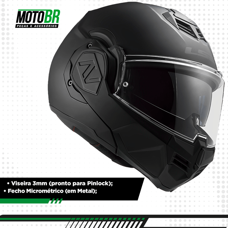 Capacete-LS2-FF906-Advant-Noir-Preto-Fosco-4