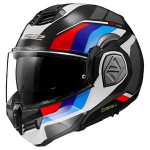 Capacete LS2 FF906 Advant Sport Preto Azul Vermelho Branco