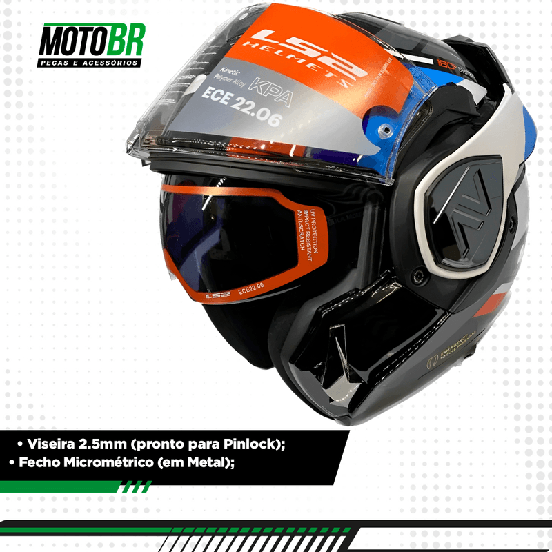 Capacete-LS2-FF906-Advant-Sport-Preto-Azul-Vermelho-Branco-3
