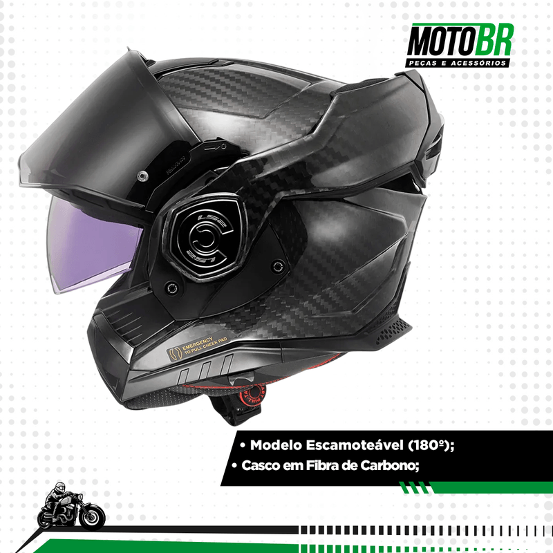 Capacete-LS2-FF901-Advant-X-Carbon-Future-Preto-2