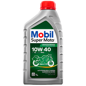 Óleo Mobil Super Moto 4 Tempos 4T 10W40 Semissintético 1Lt