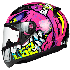 Capacete LS2 FF353 Rapid Badass Roxo