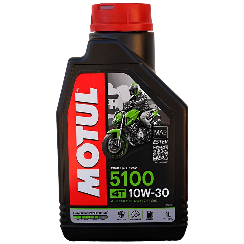 Óleo Motul 4 Tempos 4t 10w30 Semissintético 5100 1lt 