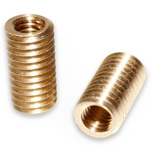 Rosca Postiça M6 X 1,0 M8 X 1,25 15mm 6,6mm Parafusos 6mm