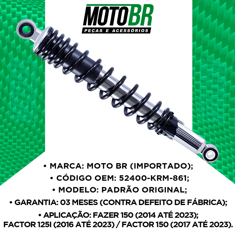 Amortecedor-Fazer-150-Factor-125i-Factor-150-2014-Ate-2023-2