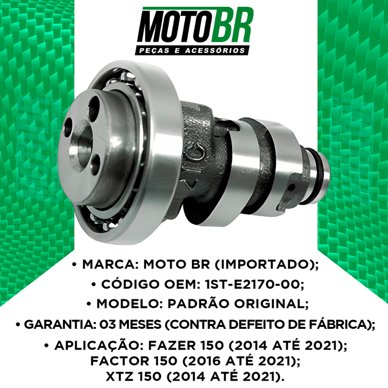 Arvore-Comando-Fazer-150-Factor-150-XTZ-150-2014-Ate-2021-2