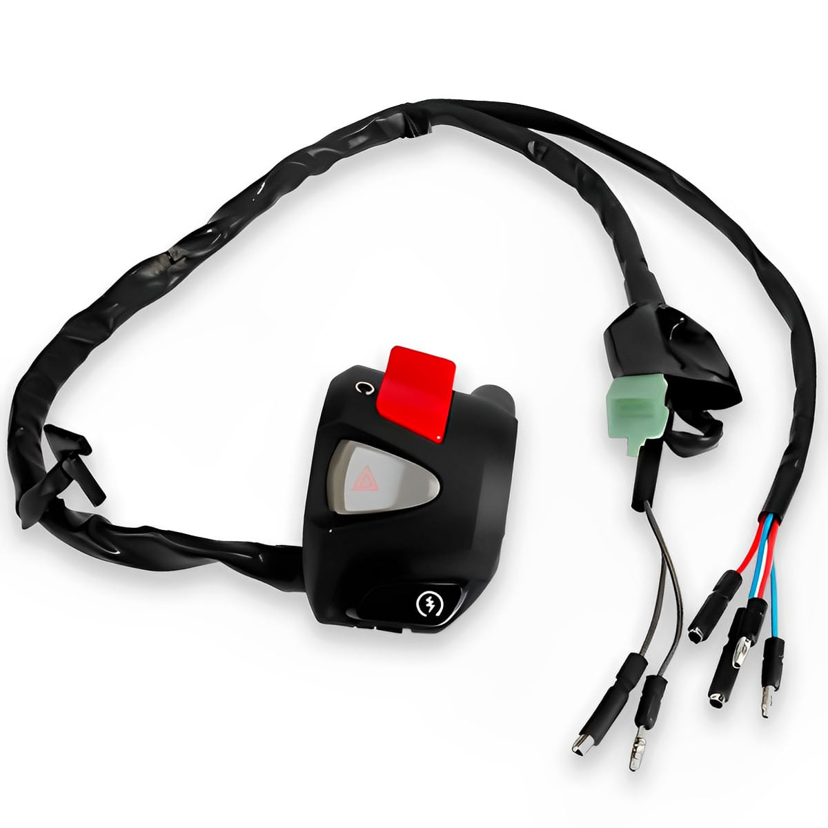 Punho Interruptor Partida Xre 190 2016 Até 2022 Com Pisca