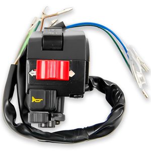 Punho Interruptor Luz Dream 100 1993 A 1997 10 Fios - MTBR