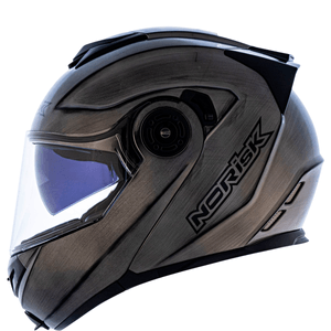 Capacete Norisk FF345 Route Iron Chrome