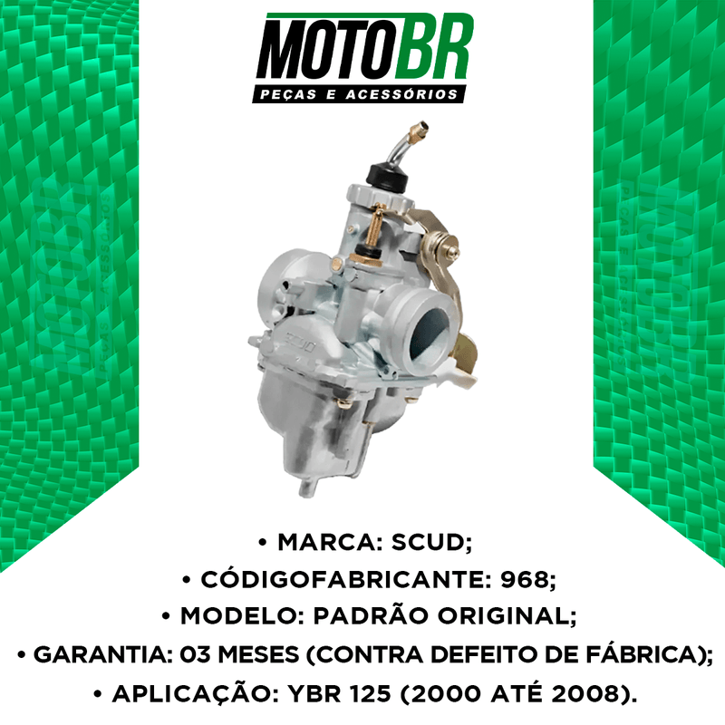 Carburador-Ybr-125-2000-AtE-2008---Scud-2