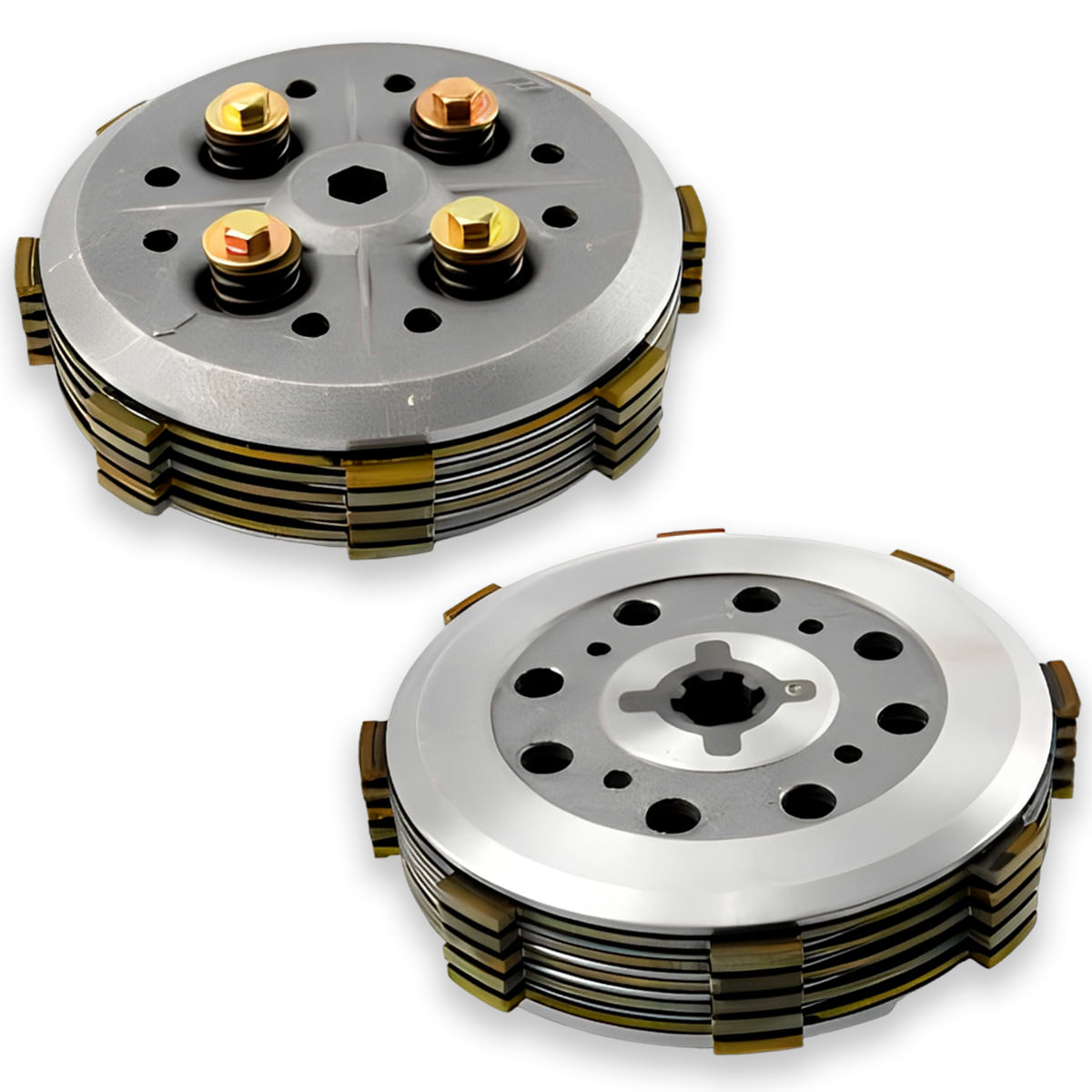Embreagem Completa Xtz 125 Ybr 125 Factor 125 - MTBR
