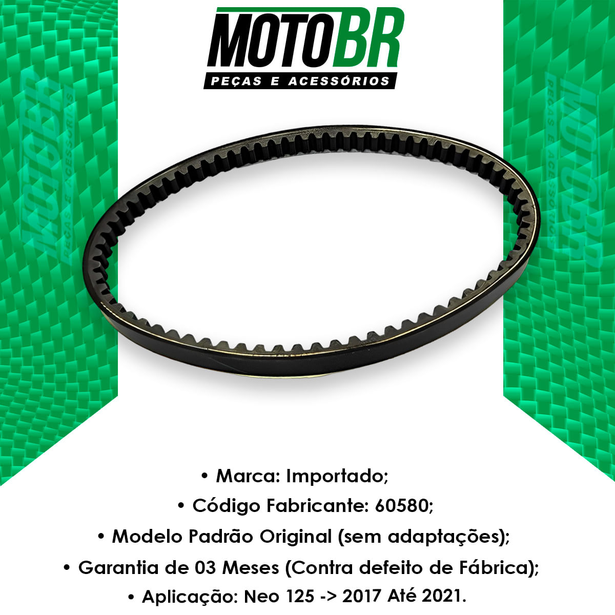 ktＢ Correia Transmissão Neo 125 2017 Até 2021 - MTBR - MotoBR