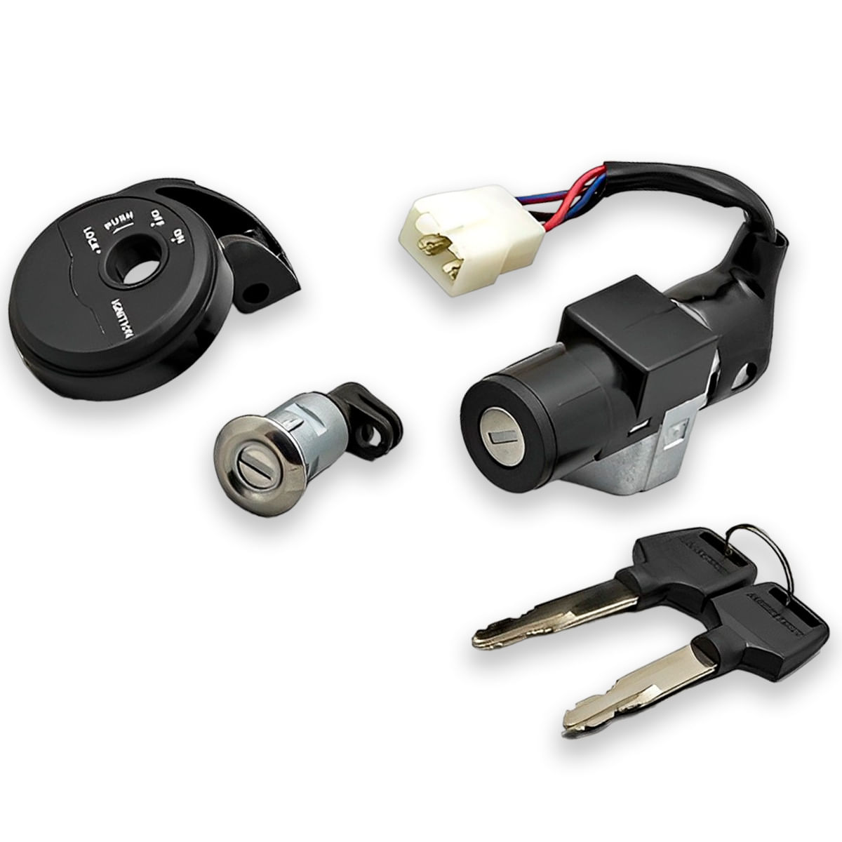 Kit Contato Chave Ignição Biz 125 Biz 110i 2011 Até 2017