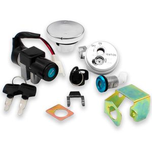 Kit Contato Chave Ignição Biz 125 2005 Até 2010 - MTBR