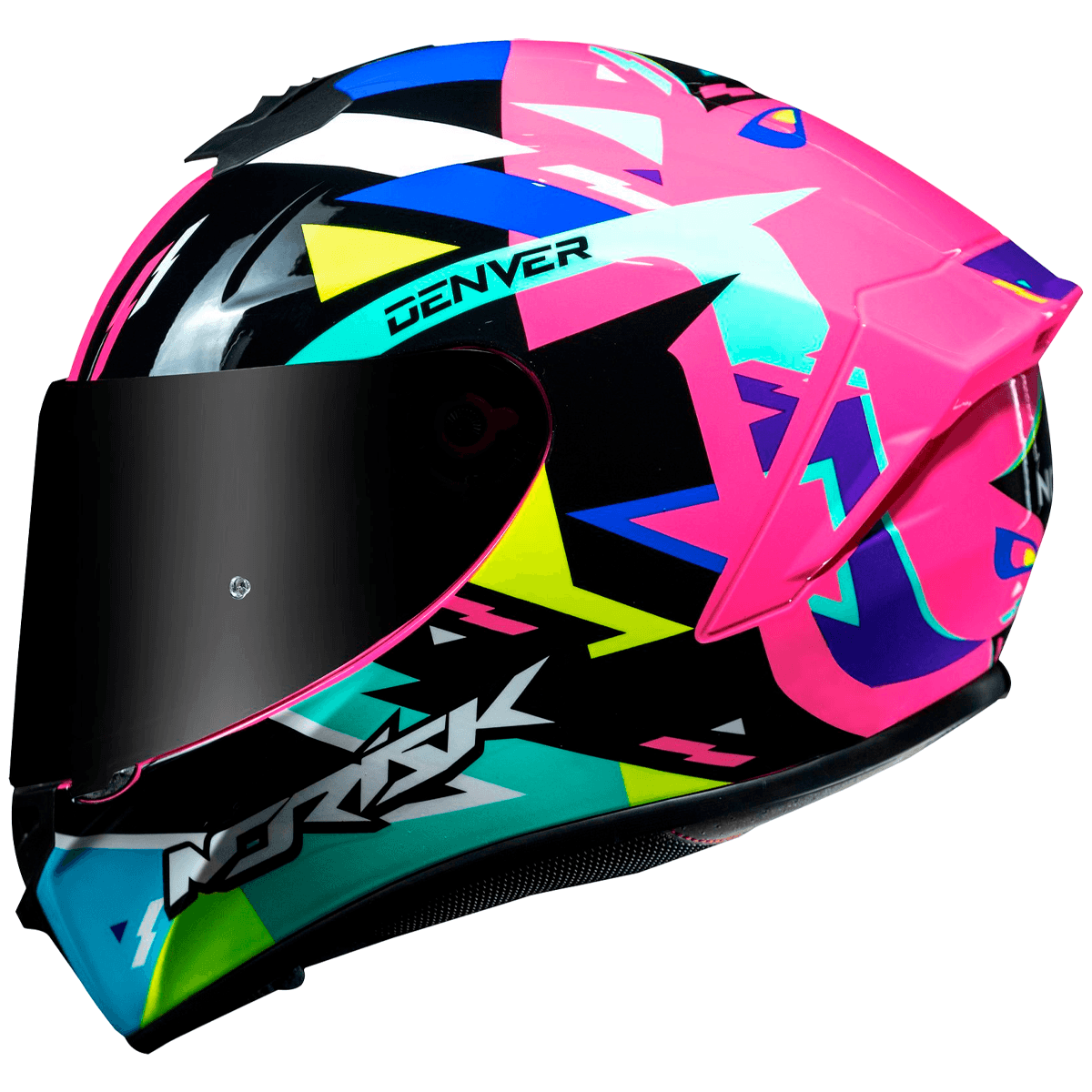 Capacete Original Norisk Supra Denver Rosa