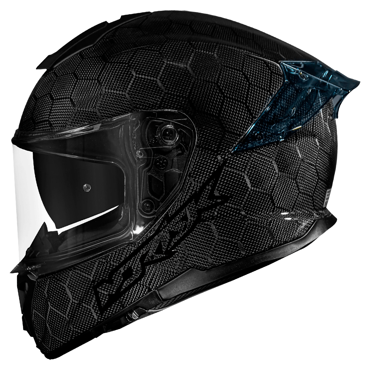 Capacete Original Norisk Viper GT Snake Carbon Preto