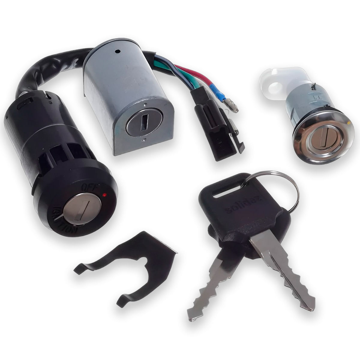Kit Contato Chave Ignição Pop 100 2007 Até 2015 - MTBR