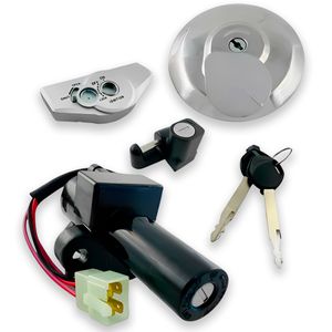 Kit Contato Chave Ignição Titan Fan 150 2009 A 2013 - MTBR