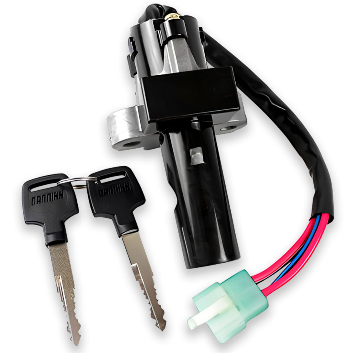 Contato Chave Ignição Titan 150 Fan 150 2009 A 2013 - MTBR