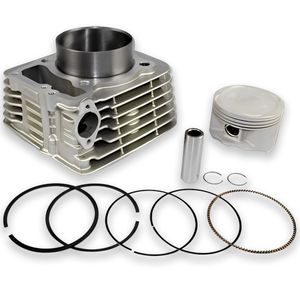 Kit Cilindro Motor Pistão Anéis Nx 400 Falcon 1999 Até 2005