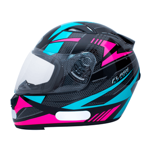 Capacete EBF Spark Flash Preto Tiffany