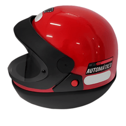 Capacete EBF Automatico Vermelho
