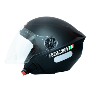 Capacete EBF Spark Jet Preto Fosco