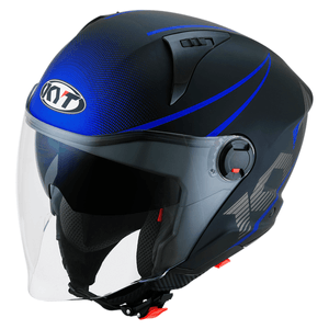 Capacete KYT D-City Colorful Fosco Azul