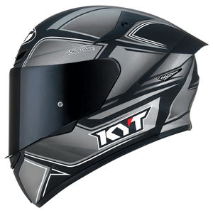 Capacete KYT TT Course Tourist Fosco Cinza