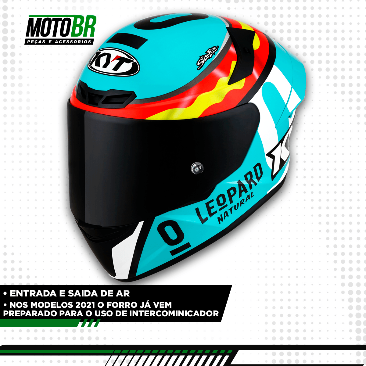 Animal Casco Icon Leopardo Casco Kyt Leopard Capacete Original KYT